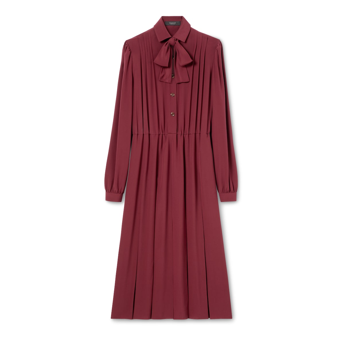 Gucci Silk Crêpe De Chine Dress