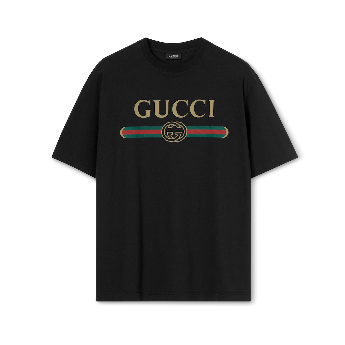 Gucci Silk Blend Jersey T-shirt With Print