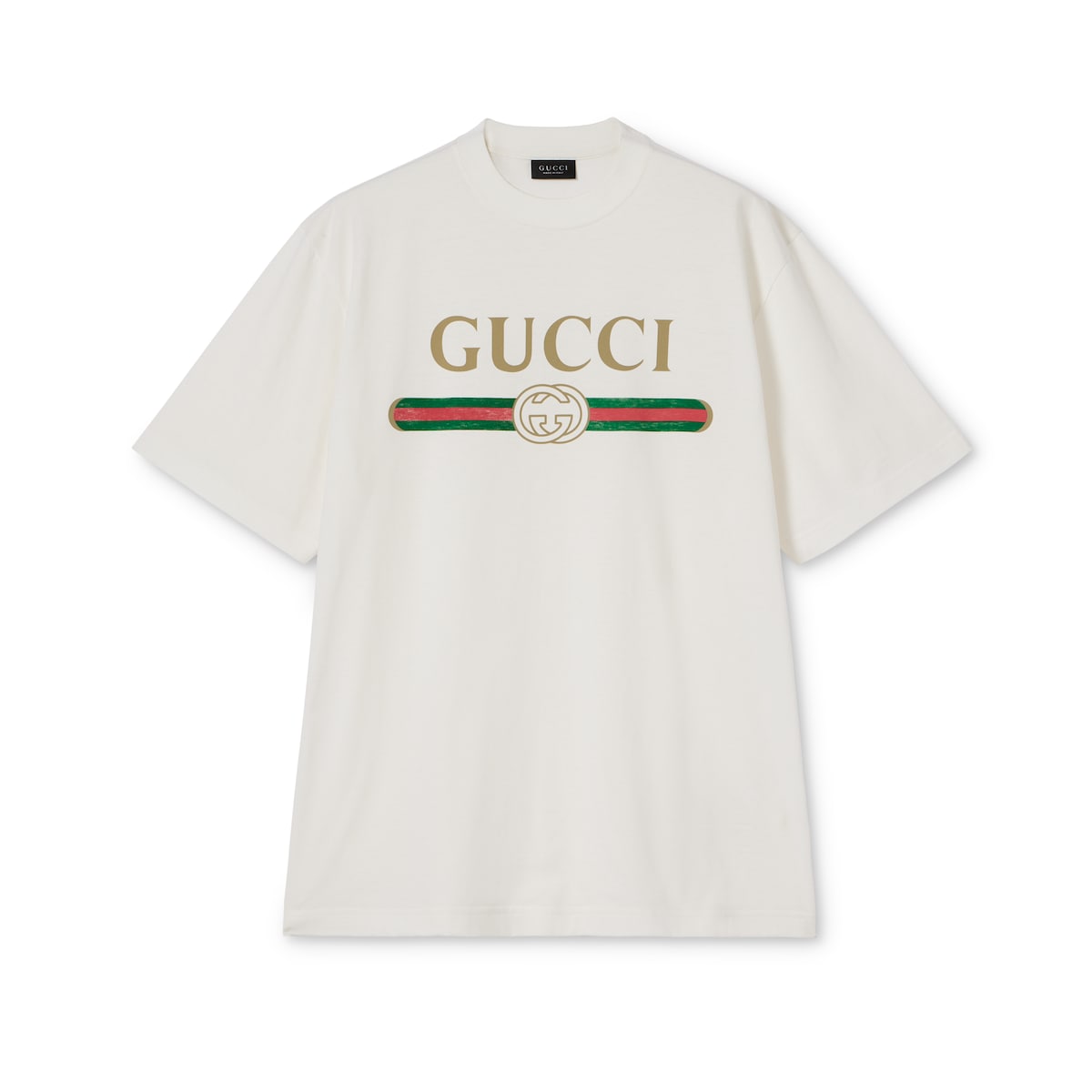 Silk Blend Jersey T-shirt With Print Silk Blend Jersey T-shirt With Print