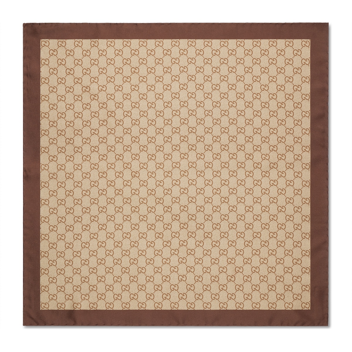 Printed Silk Twill Carré