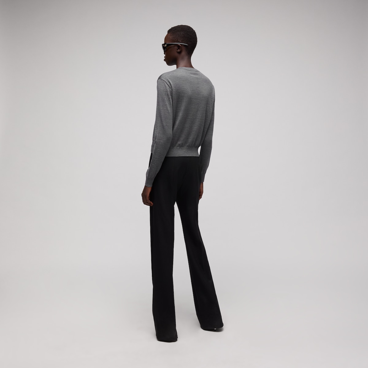 Gucci Fine Wool Cardigan With Horsebit | Thumbnail 3 Gucci Fine Wool Cardigan With Horsebit | Thumbnail 3