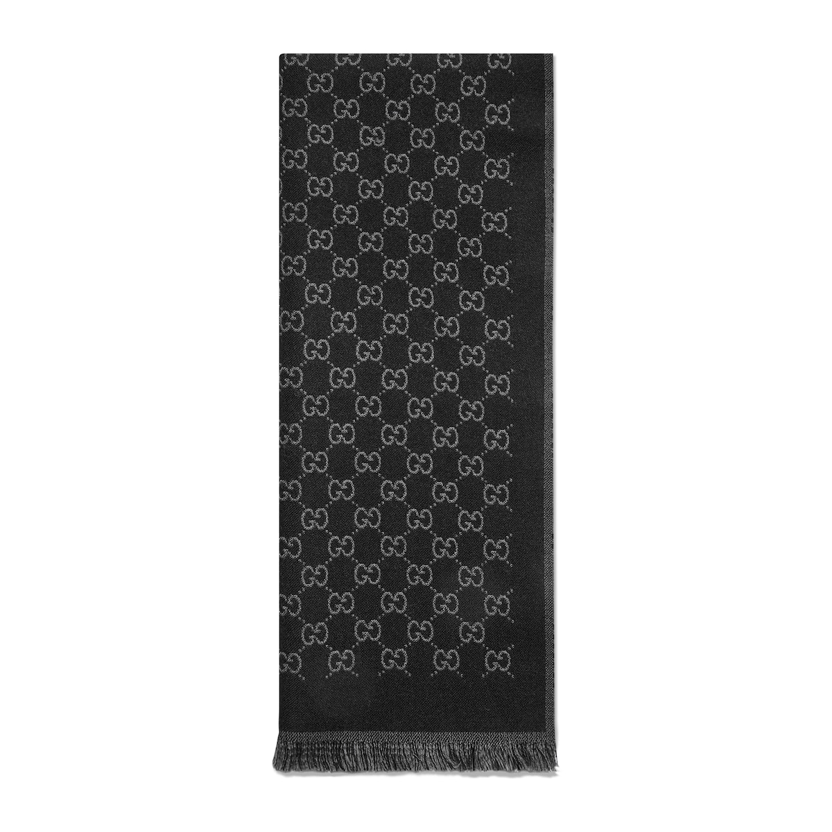 Gucci Reversible Wool Jacquard Scarf