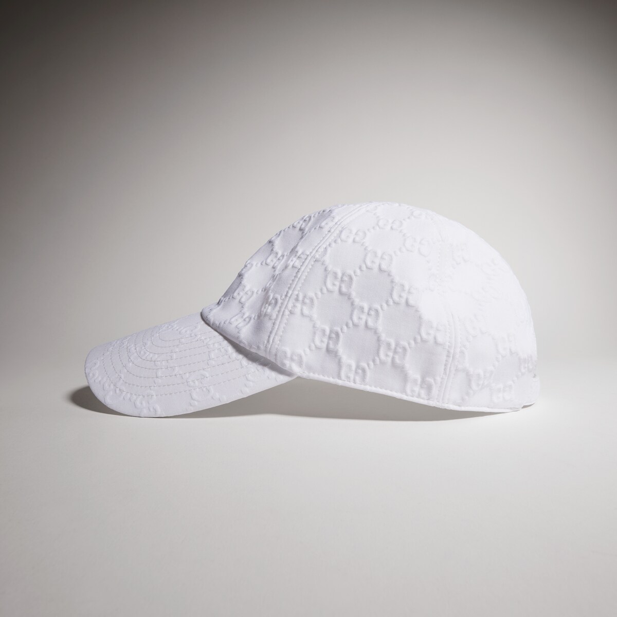 Gucci Embossed GG Jersey Baseball Hat | Thumbnail 2 Gucci Embossed GG Jersey Baseball Hat | Thumbnail 2