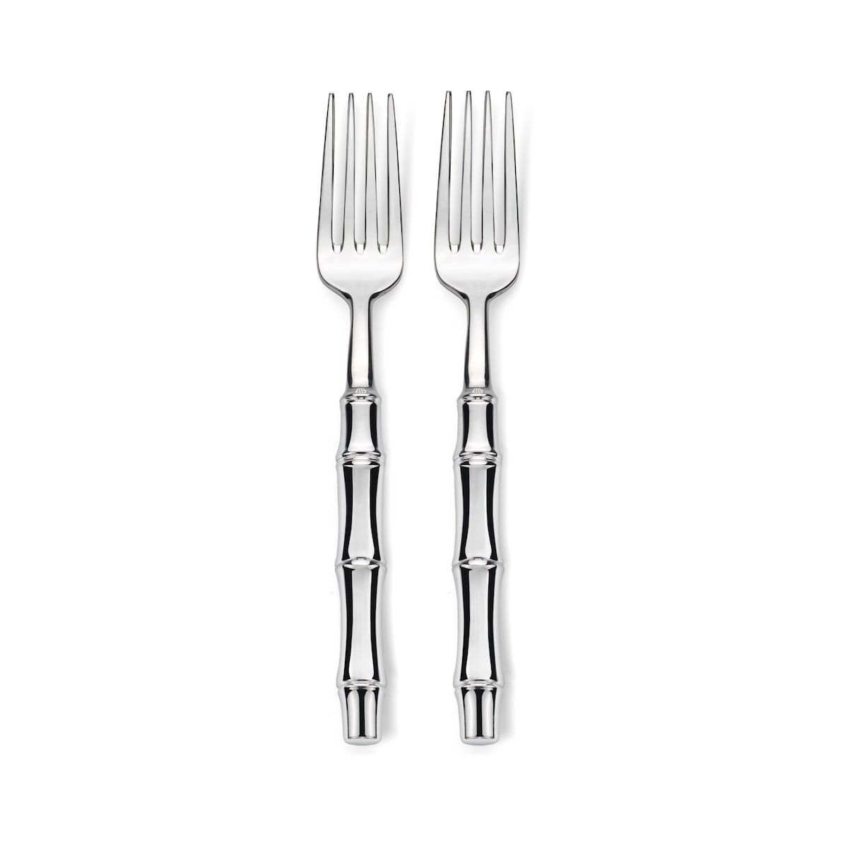 Gucci Dessert Forks With Bamboo Motif, Set Of Two