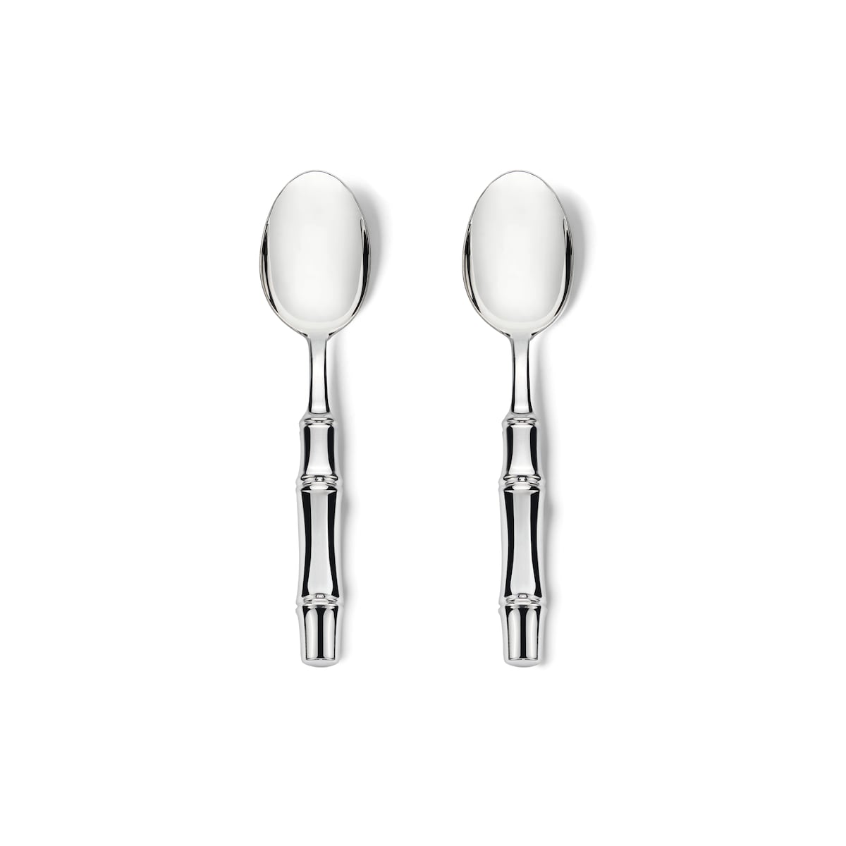 Gucci Coffee Spoons With Bamboo Motif, Set Of Two