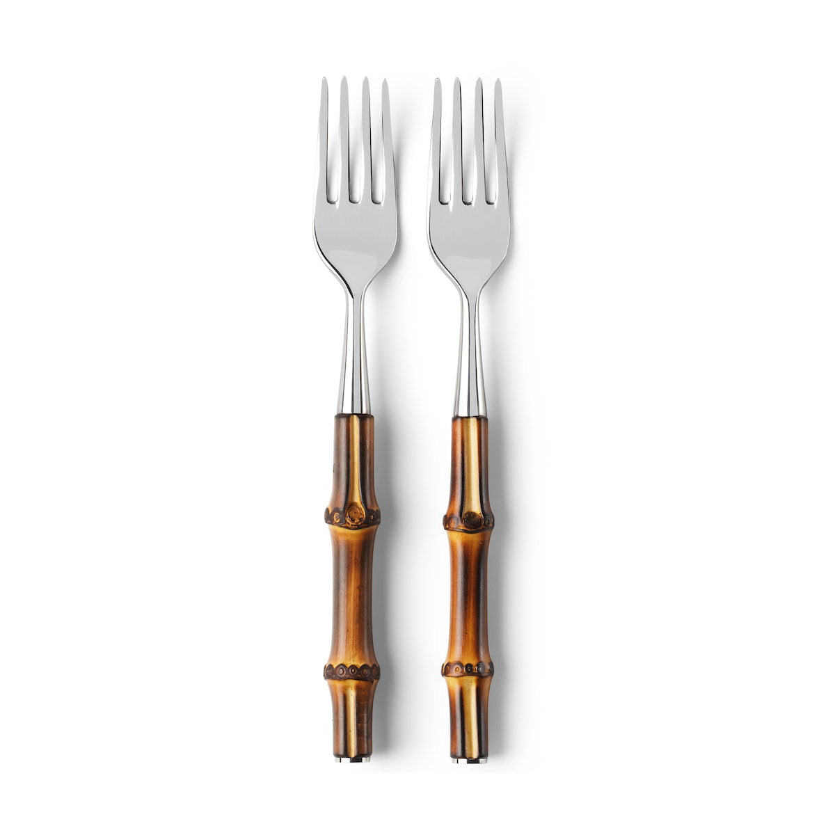 Gucci Bamboo Dessert Fork, Set Of Two