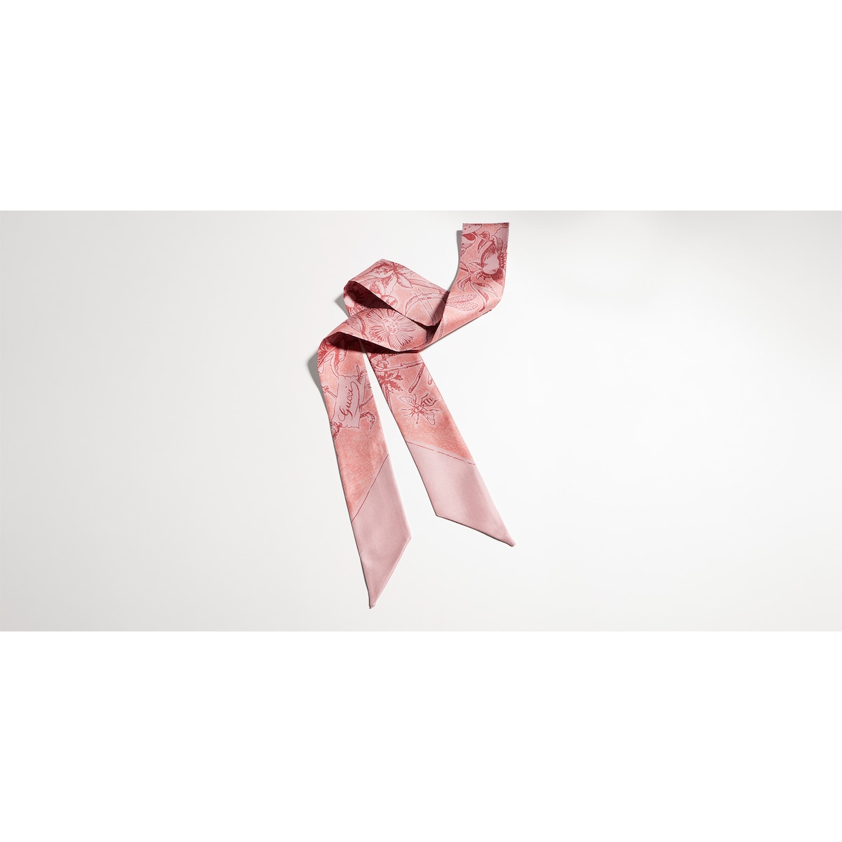 Gucci Printed Silk Twill Ribbon | Thumbnail 3