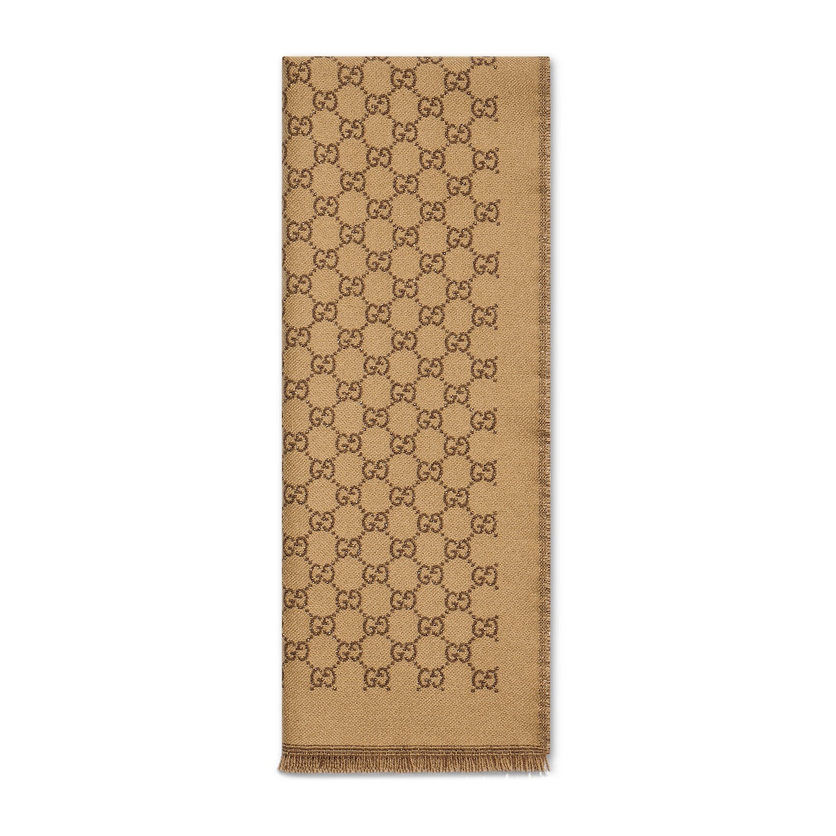 GG Wool Viscose Lamé Scarf GG Wool Viscose Lamé Scarf