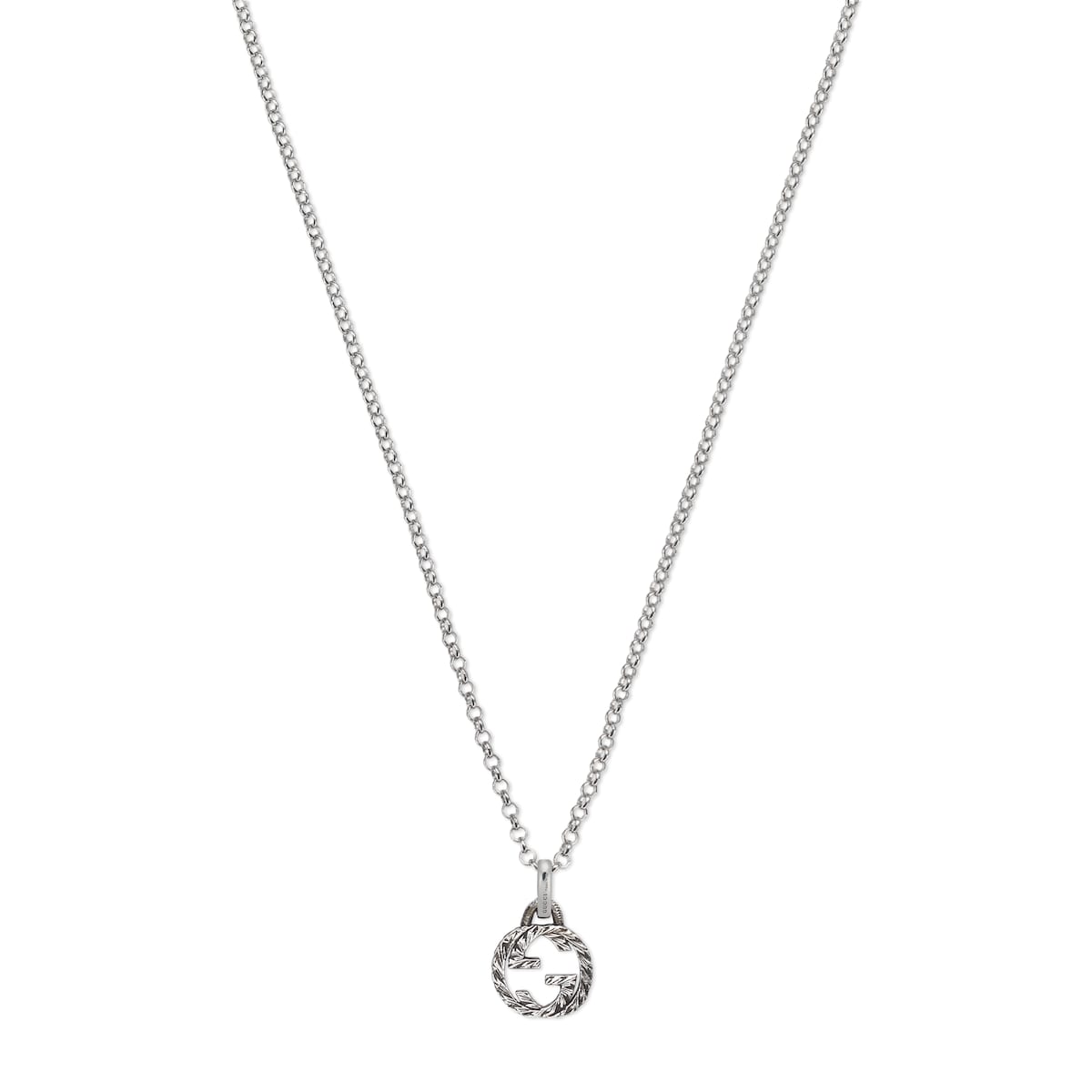 Gucci Interlocking Pendant Necklace
