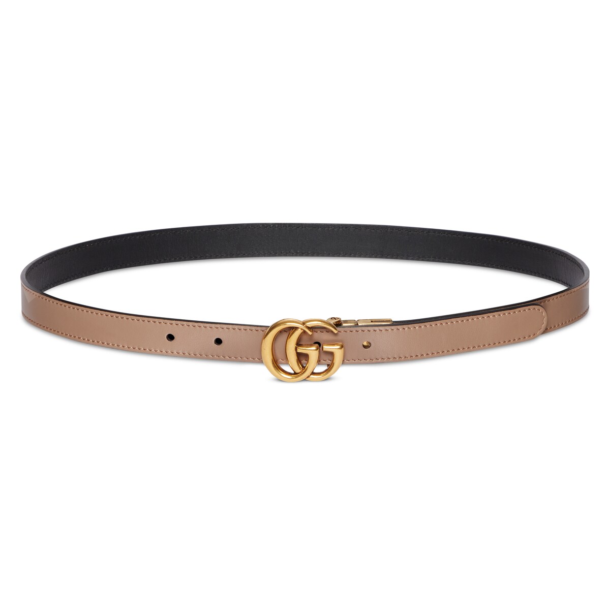 Gucci GG Marmont Reversible Thin Belt