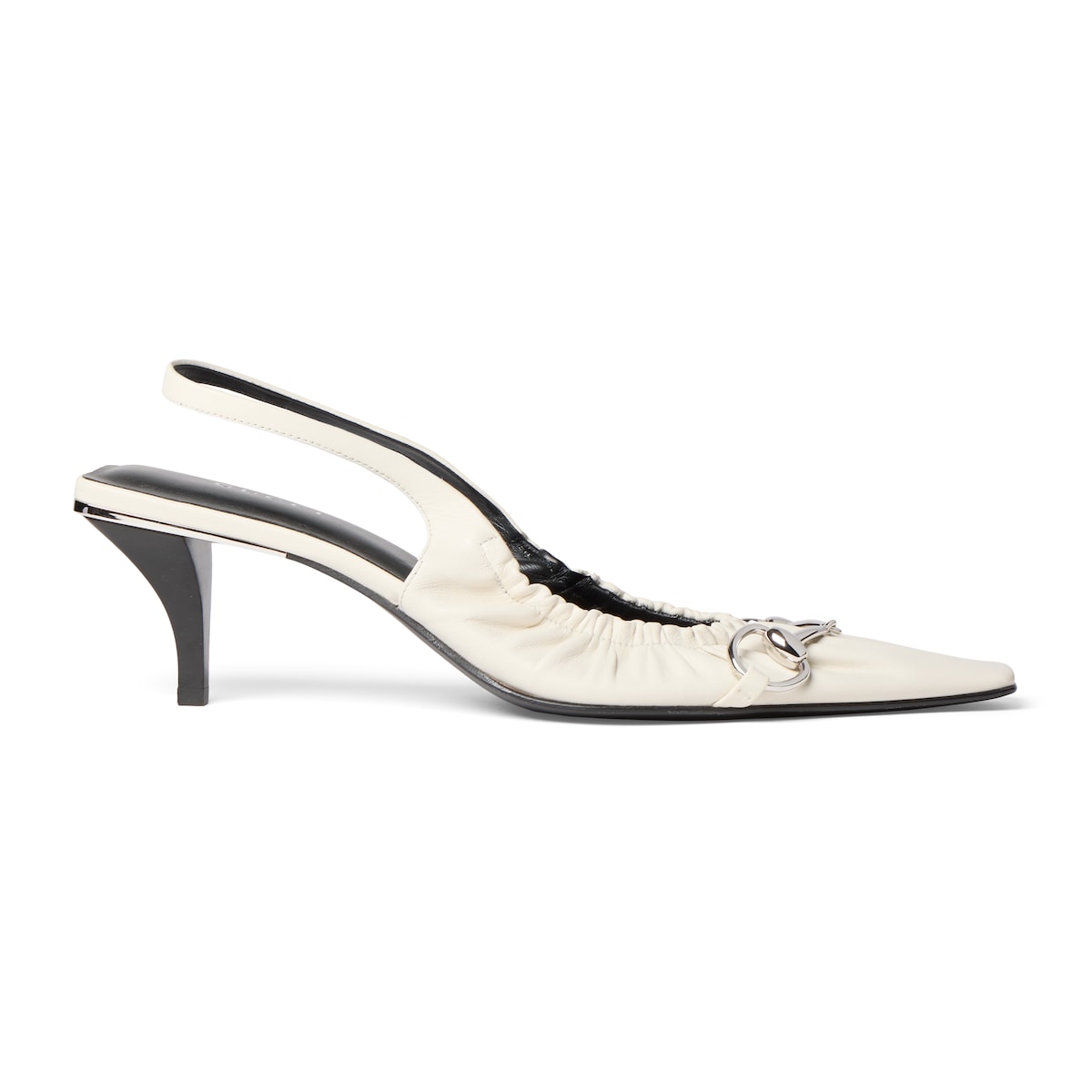 Gucci Vittoria Slingback Pump With Elastic