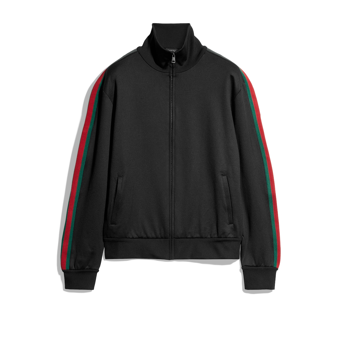 Gucci Shiny Technical Jersey Zip Jacket