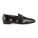 jordaan embroidered leather loafers