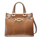 グッチ ズゥミ スネークレザー スモール トップハンドルバッグ Gucci Jp
