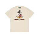 Futbolka Oversajz S Printom Disney X Gucci Inhlopok Belogo Cveta Gucci International