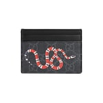 Kingsnake print GG Supreme card case