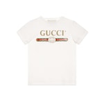 T-shirt pour enfant en coton avec logo Gucci