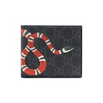 Kingsnake print bi-fold wallet