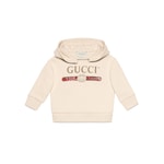 Baby sweatshirt with Gucci logo