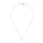18k white gold