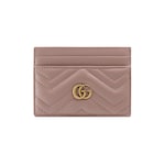 dusty pink matelassé leather 