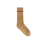 グッチ 小物ウェブ GGコットン ソックス | GUCCI® JP
