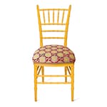 GG jacquard bordeaux e giallo