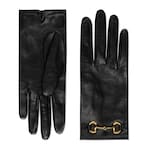 グッチ 小物ホースビット付き レザー グローブ | GUCCI® JP
