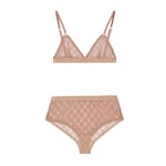 GG tulle lingerie set