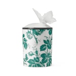 Bougie de taille moyenne à motif Herbarium et papillon, senteur Herbosum