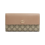 dusty pink leather and GG Supreme