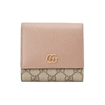 dusty pink leather and GG Supreme