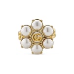 Pearl Double G ring