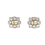 Crystal Double G earrings