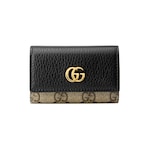 black leather and GG Supreme