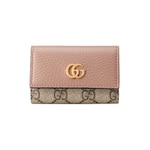 dusty pink leather and GG supreme