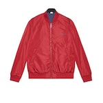 Reversible GG nylon bomber jacket