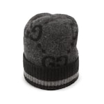 GG knit cashmere hat