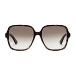 Rectangular frame sunglasses