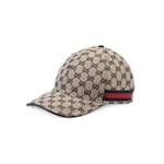 Original GG canvas baseball hat with Web