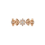Flora 18k diamond ring