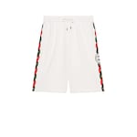Cotton jersey shorts with Interlocking G