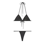 Interlocking G jersey bikini
