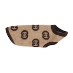 Pet wool blend sweater with Interlocking G