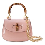 light pink patent leather