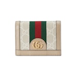 Portefeuille porte-cartes Ophidia GG