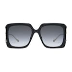 Oversized rectangular sunglasses