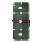 green leather
