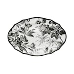 black and white porcelain