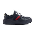 pelle blu scuro